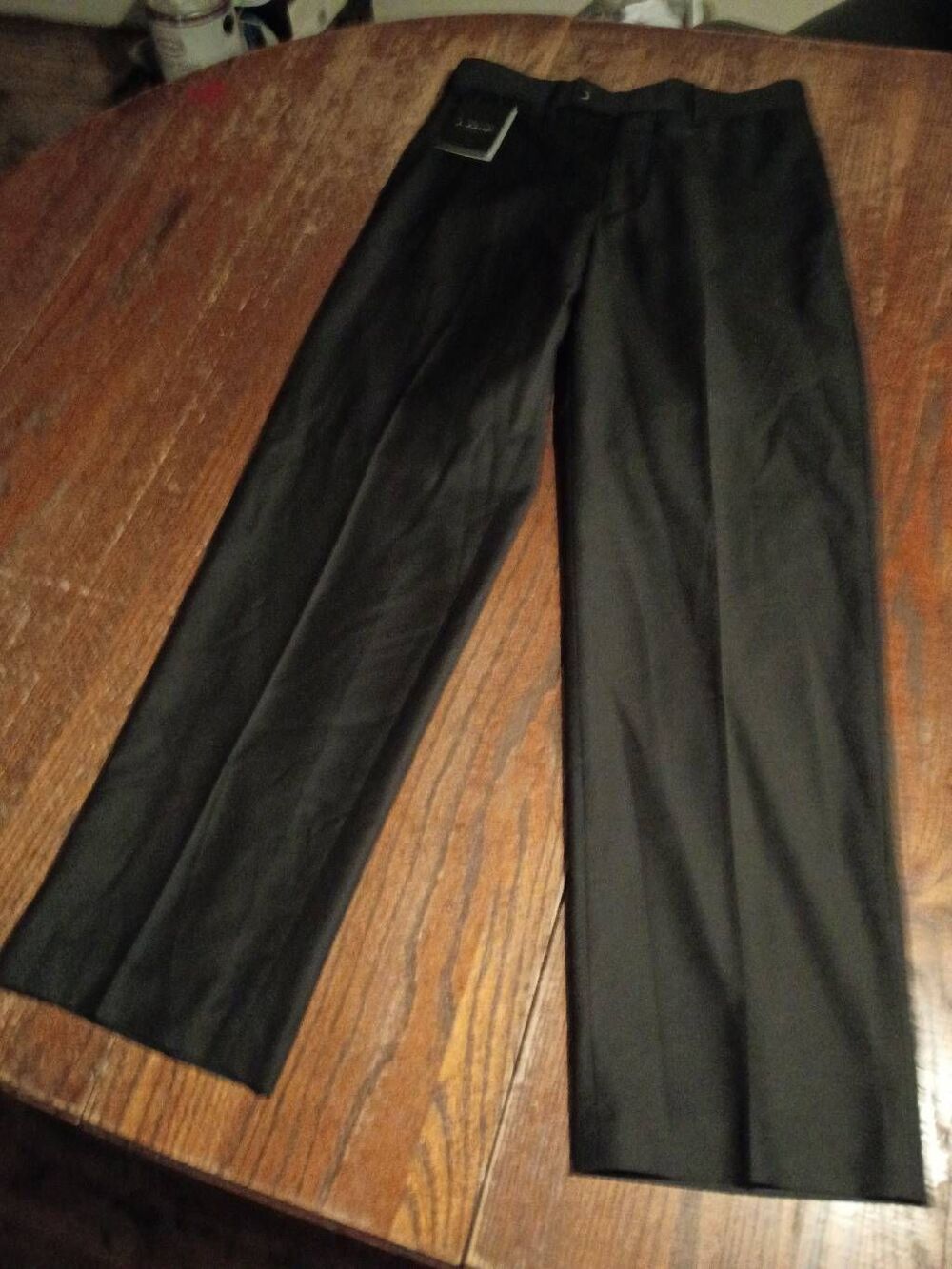 New 30x30 J Ferrar Modern Fit Black Dress Pants NWT